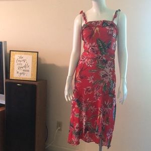 She + Sky Women's Sundress with High Low bottom